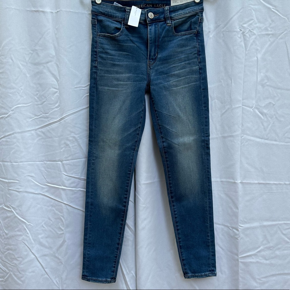 American Eagle Jeans Next Level Stretch Hi Rise Jegging NWT Size 6 Short (28W)